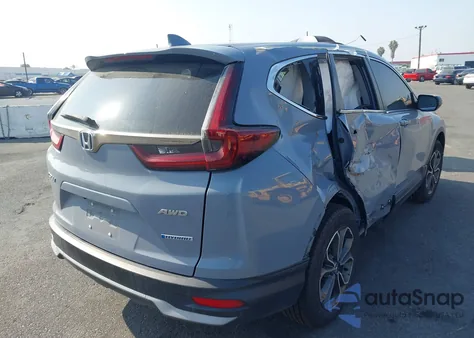 2020 Honda Cr-V Hybrid Ex from USA, damaged, VIN 7FART6H52LE004496